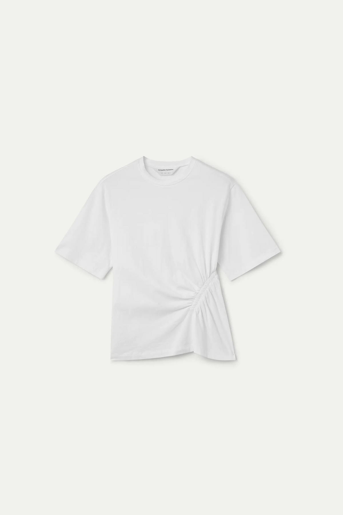 Camiseta básica 100% algodón blanco