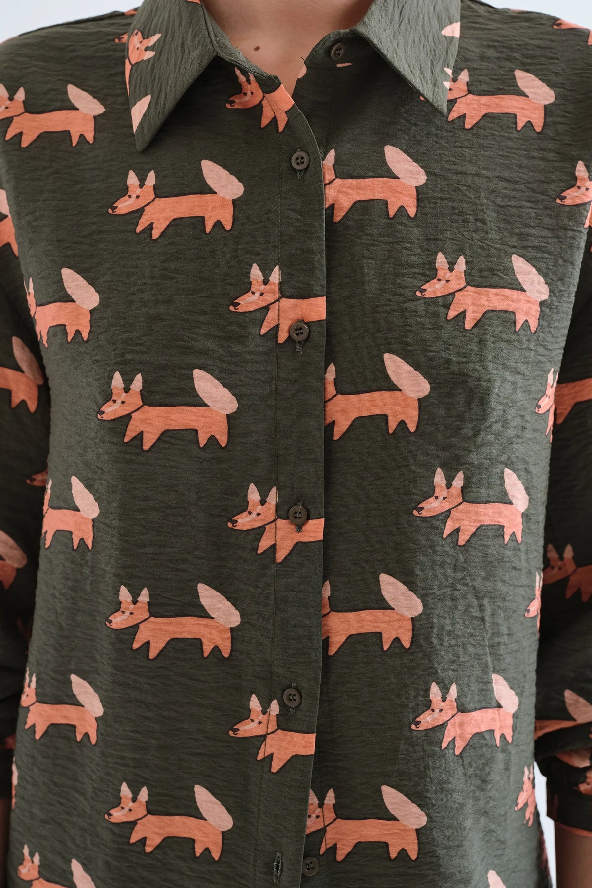 Camisa con estampado Volpe