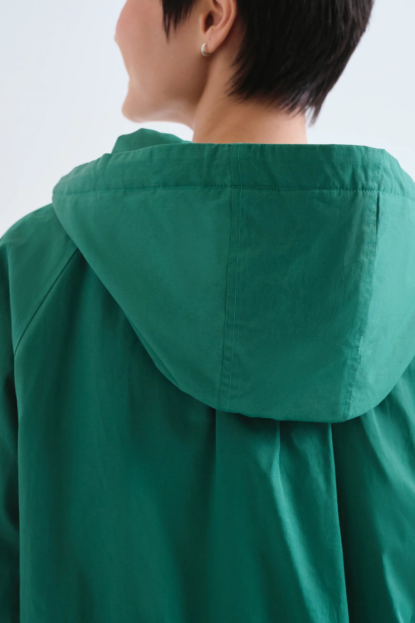 Chaqueta 100% algodón verde "CF"