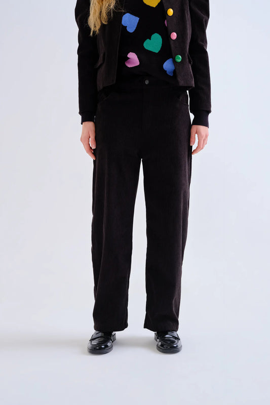 Pantalón de pana negro