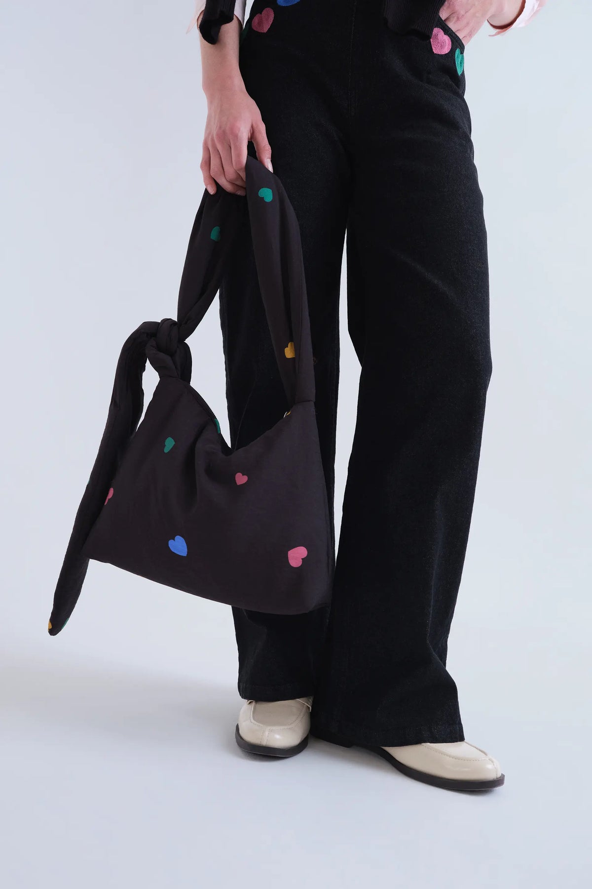 Bolso de hombro con estampado Candy