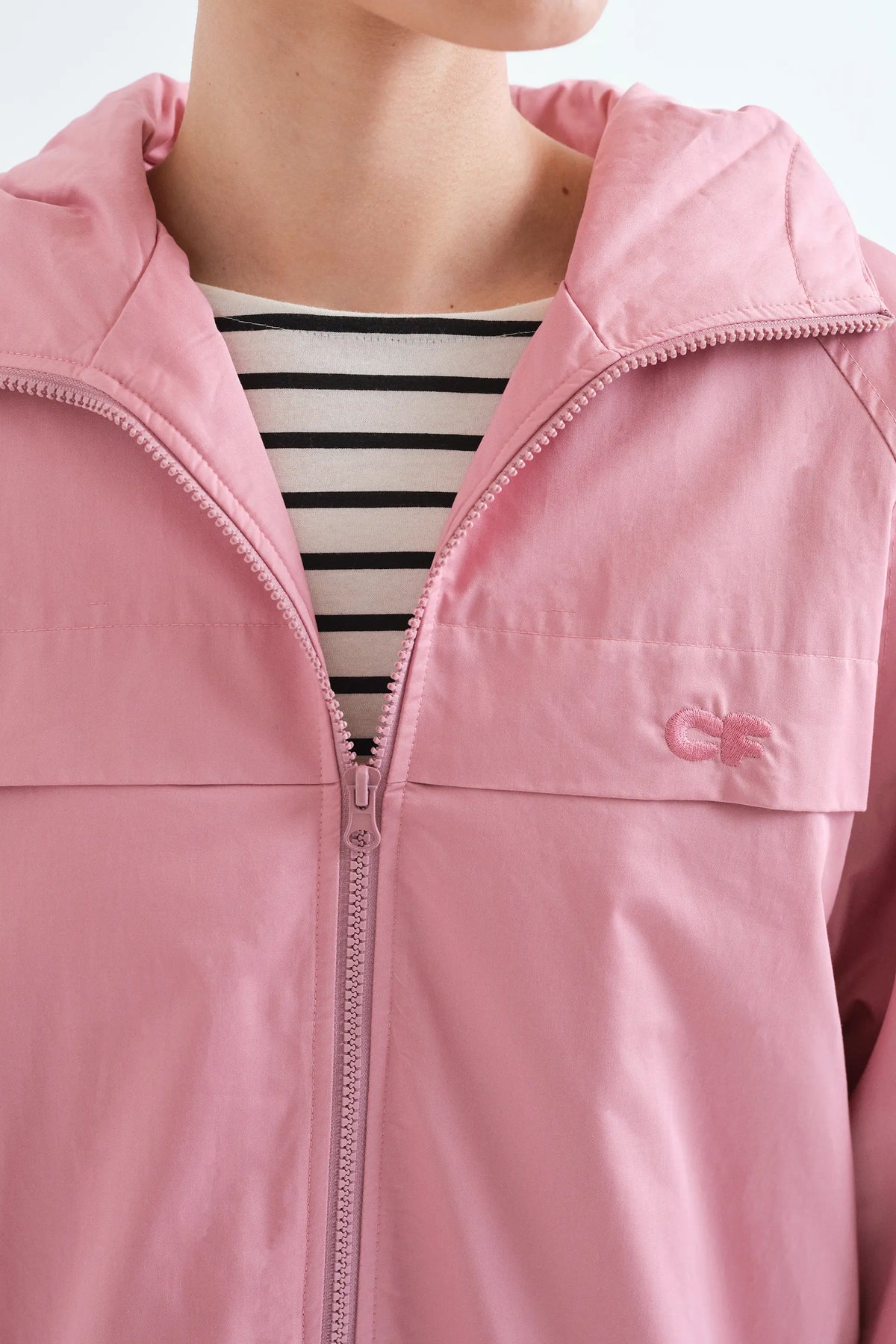 Chaqueta 100% algodón rosa "CF"