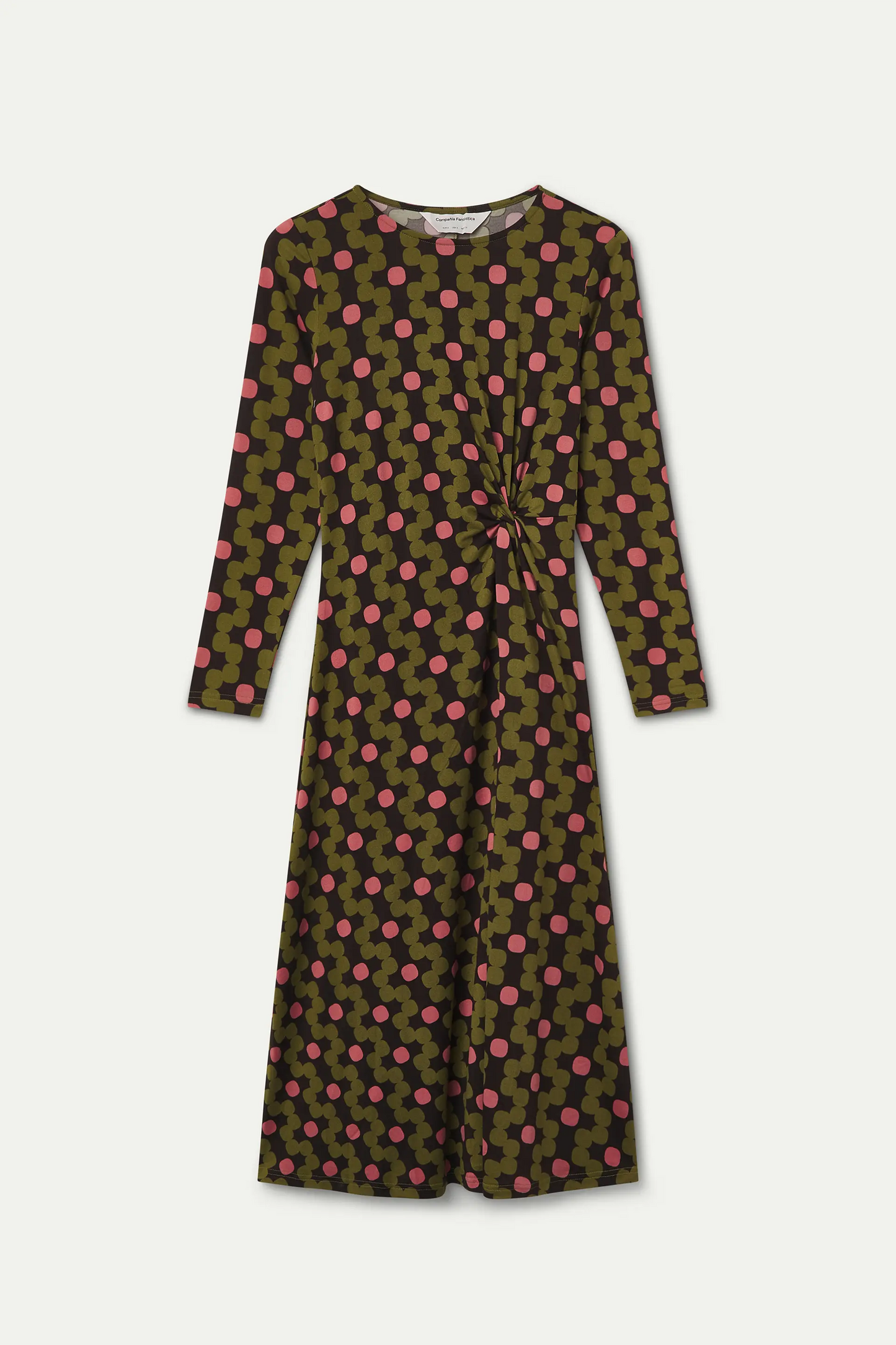 Vestido midi con estampado Aberdeen