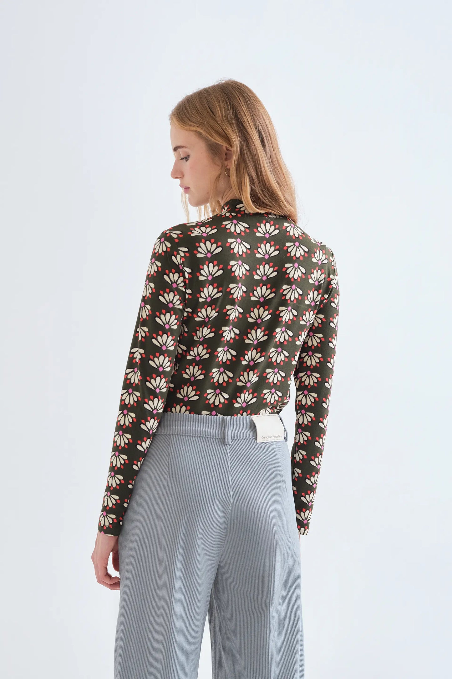 Camiseta con estampado Geometry