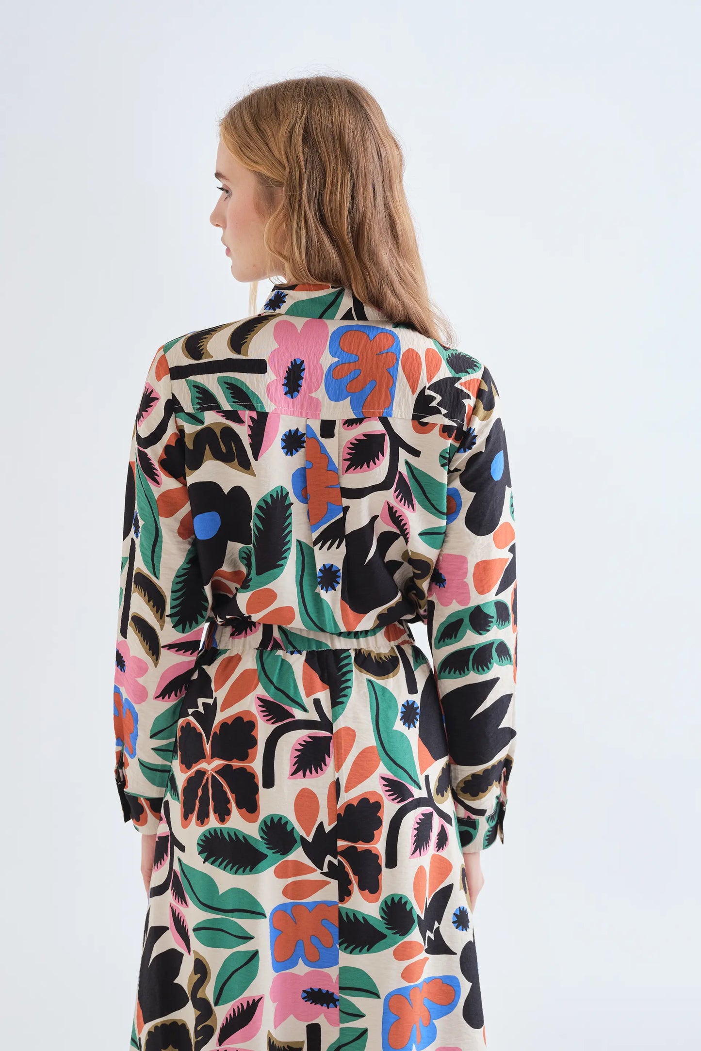 Camisa con estampado Neo Garden