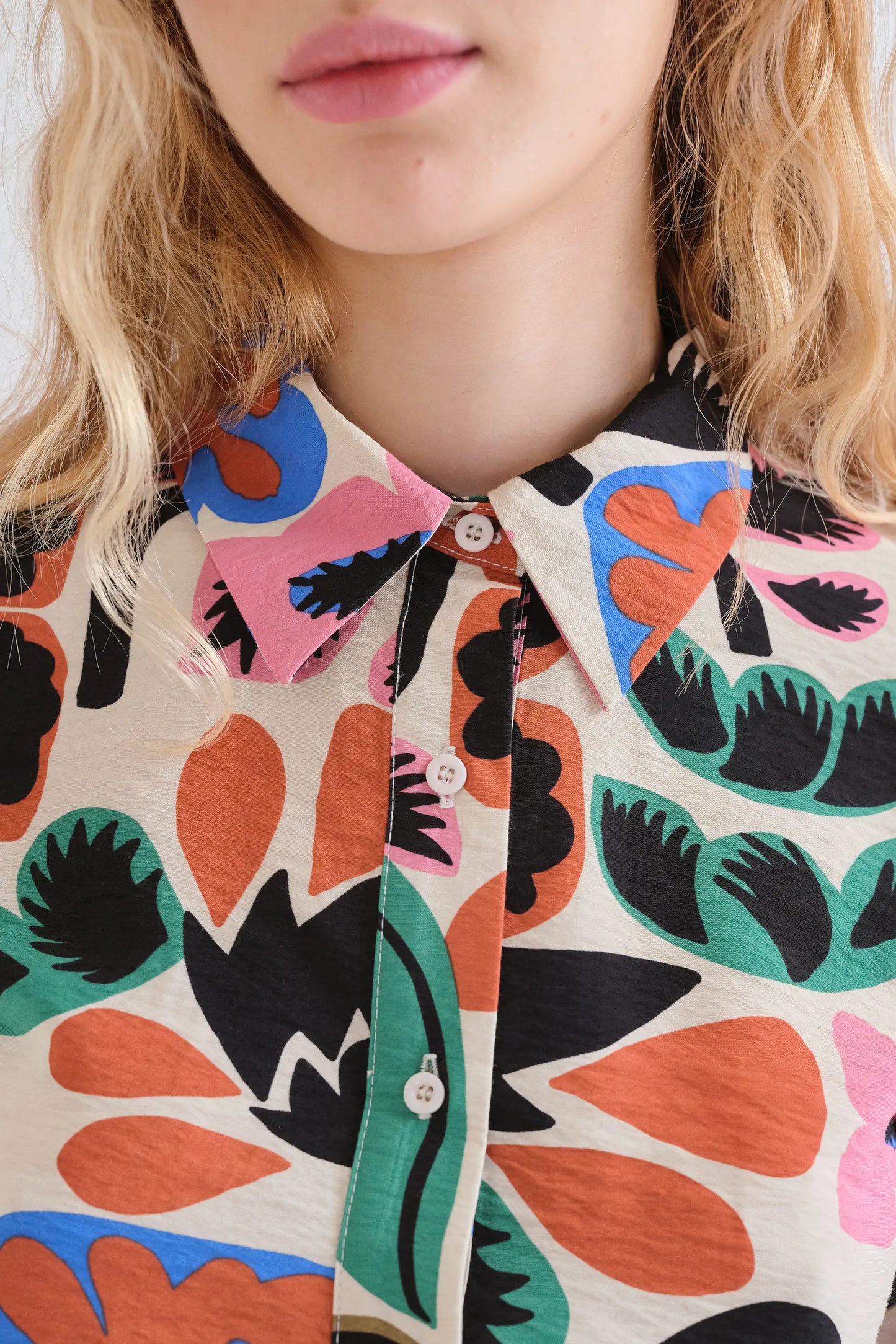 Camisa con estampado Neo Garden