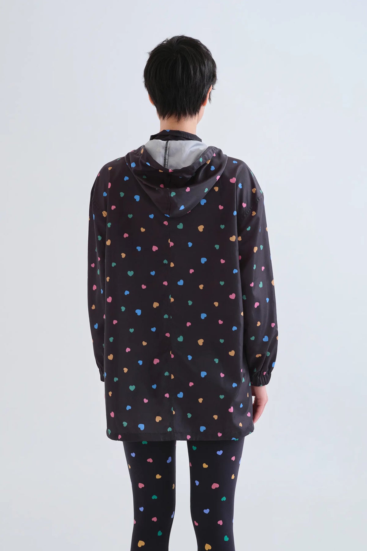 Chaqueta con capucha estampado Candy