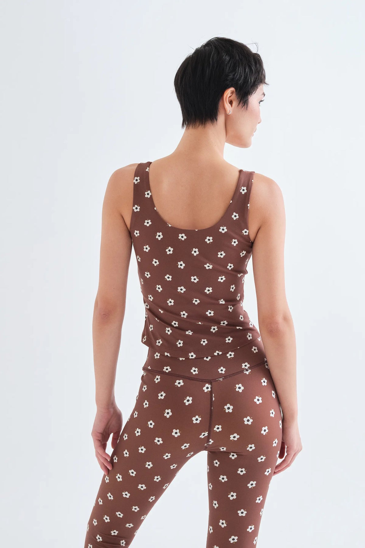 Santini print sports top