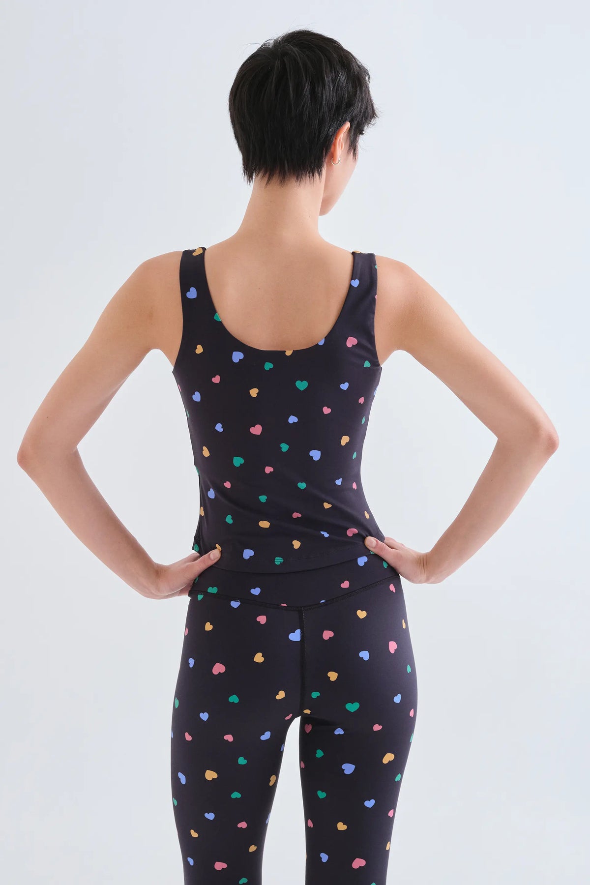 Candy print sports top