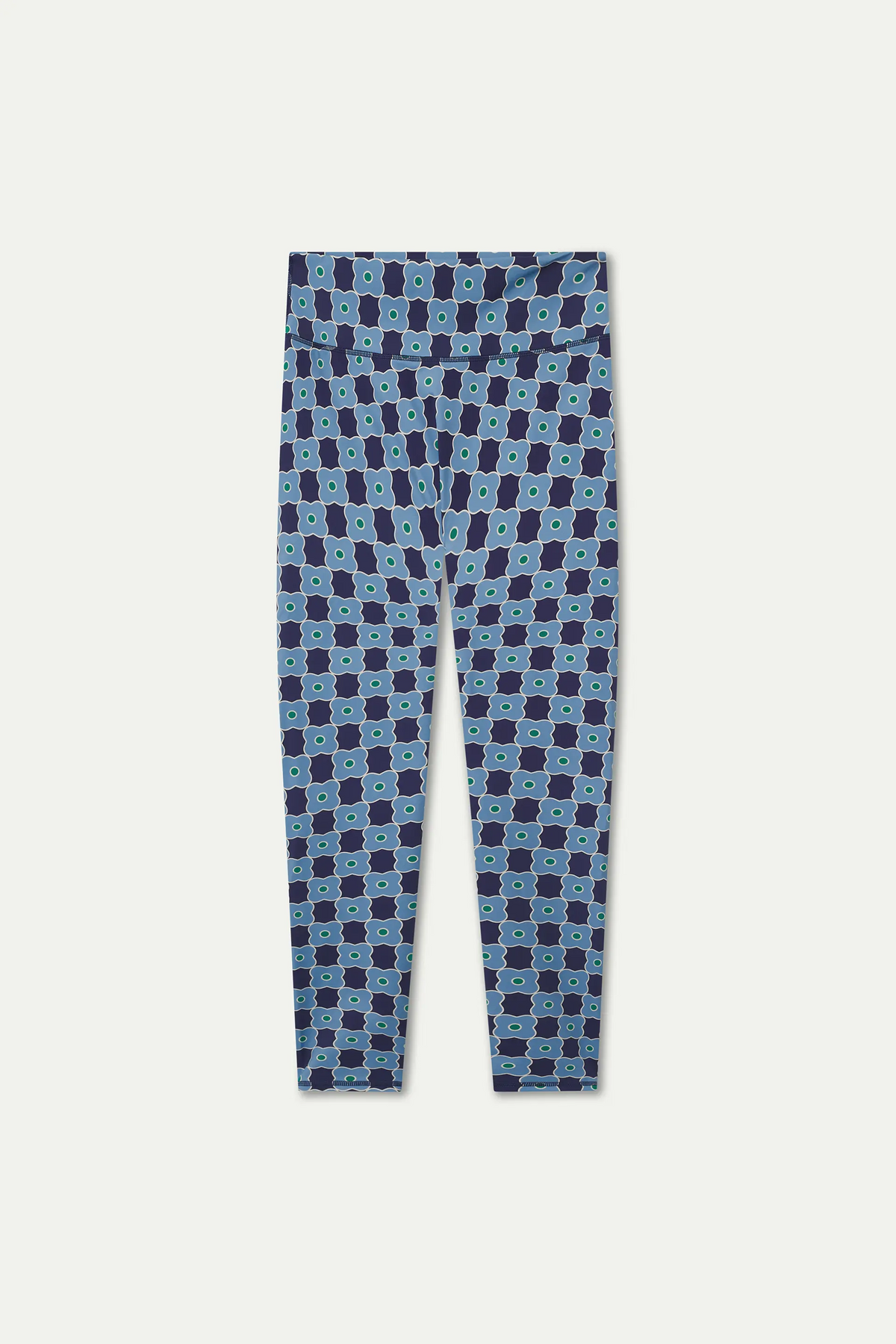 Sports leggings with Inverness print