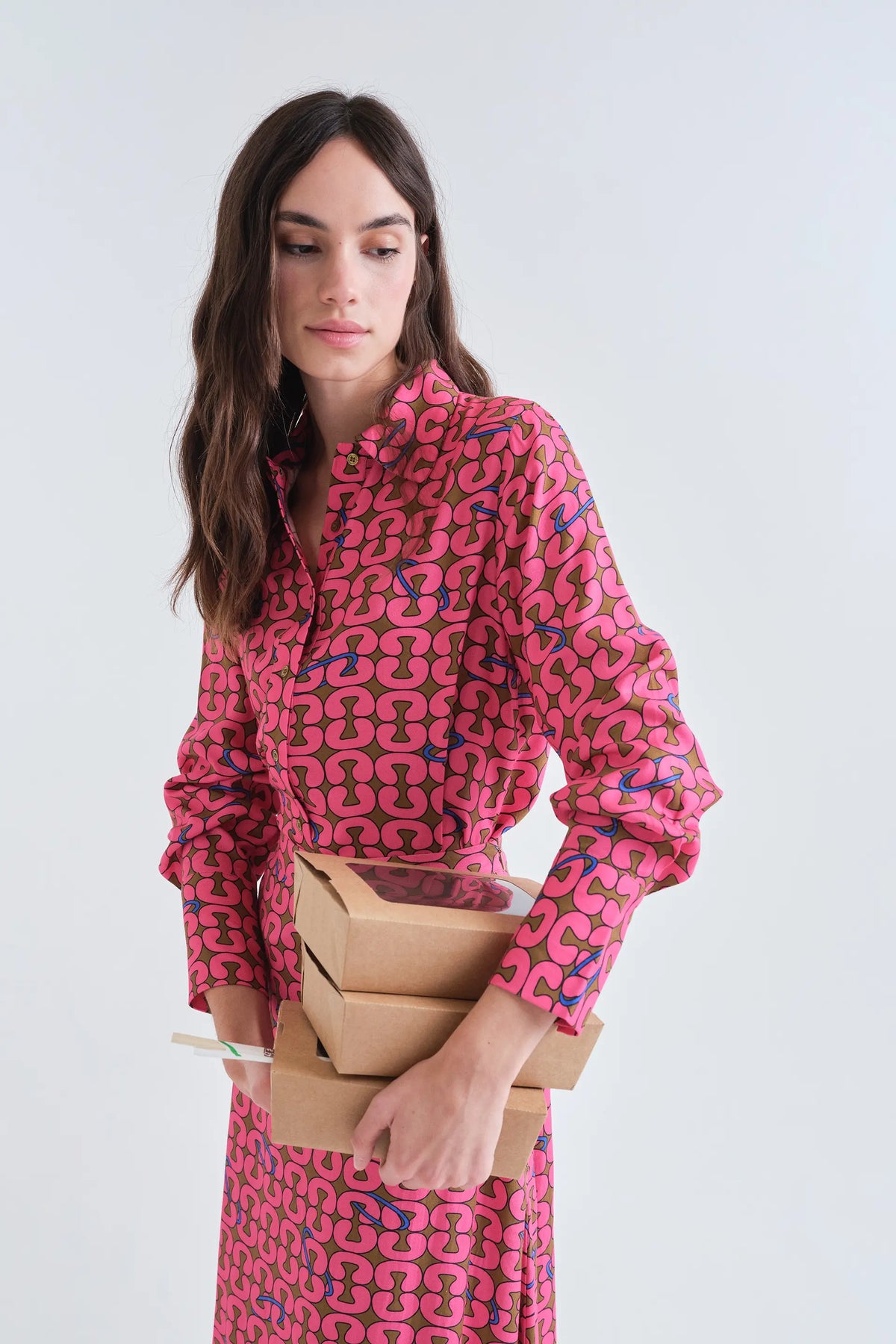 Camisa con estampado Catena