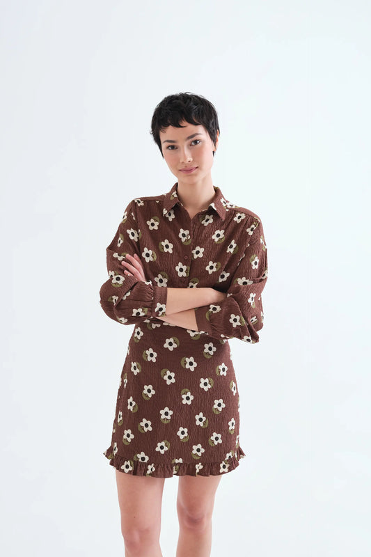 Camisa con estampado Santini