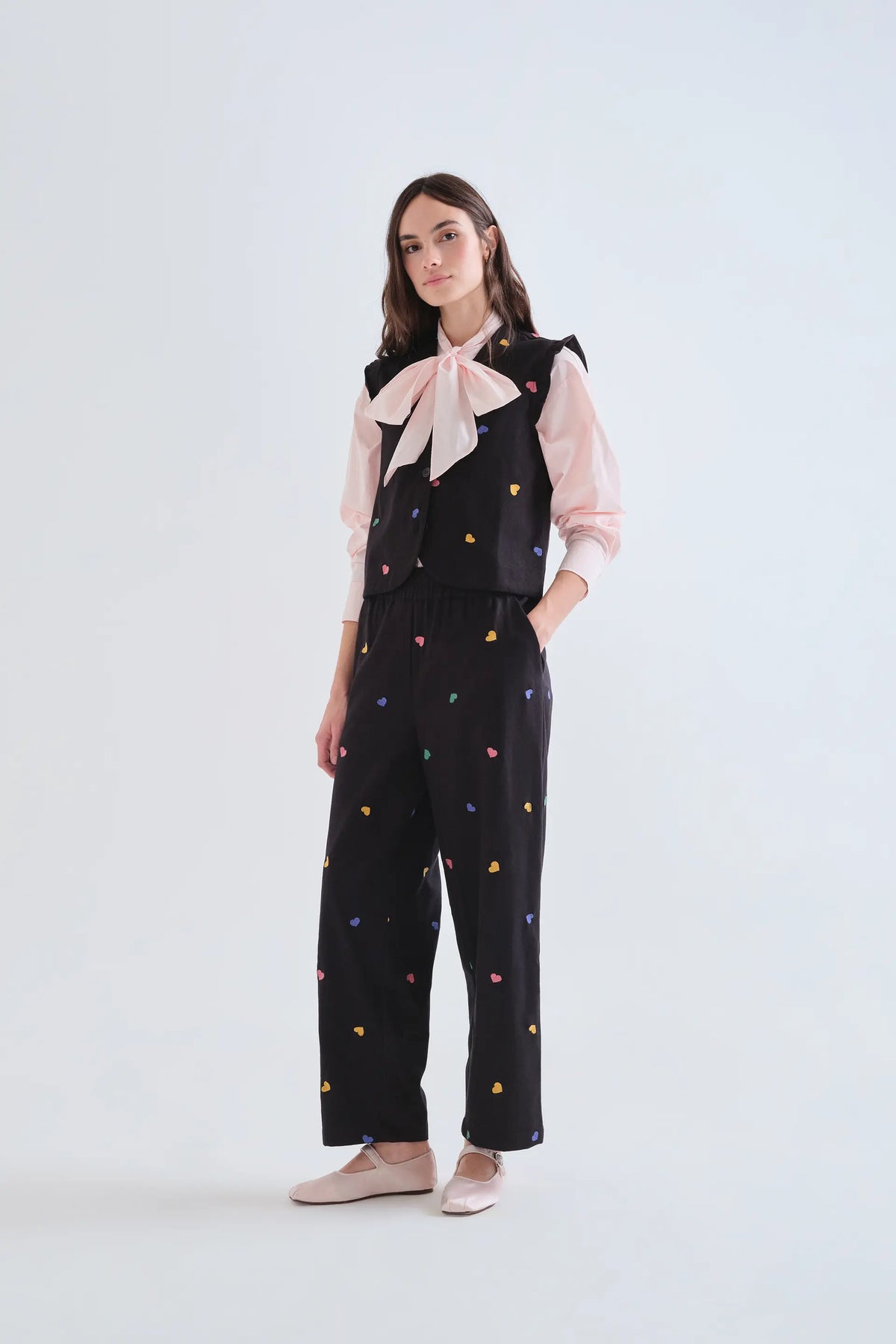 Chaleco con estampado Candy