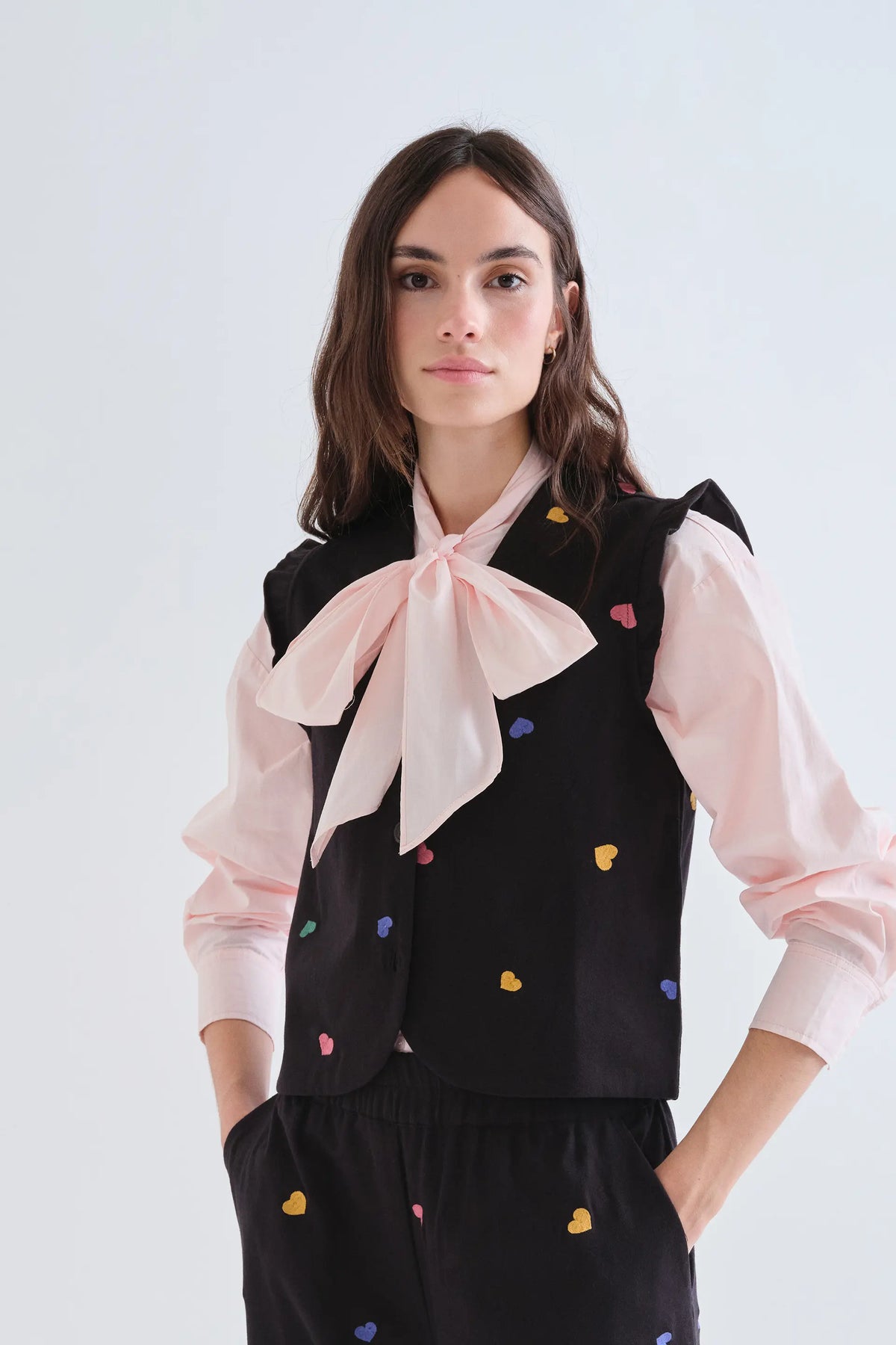 Chaleco con estampado Candy