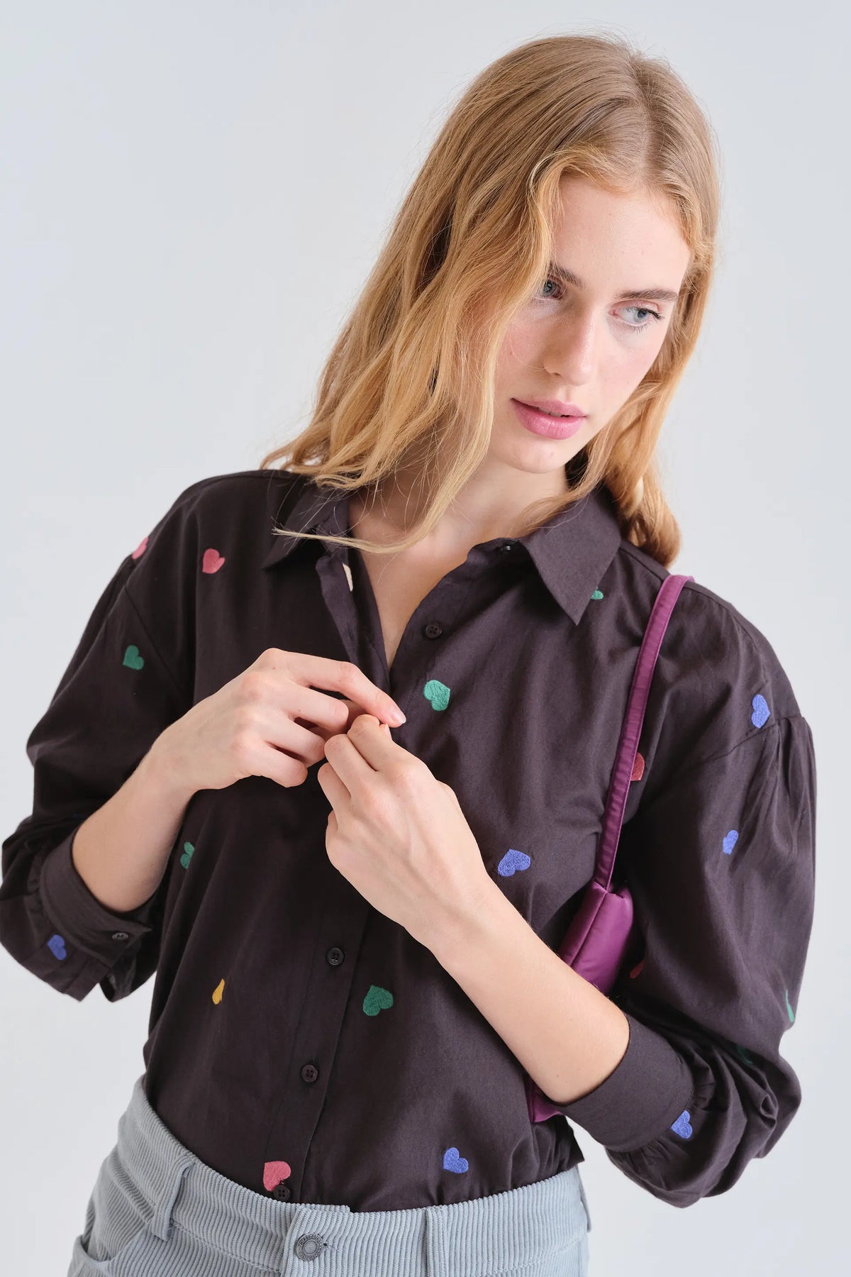 Camisa 100% algodón con estampado Candy