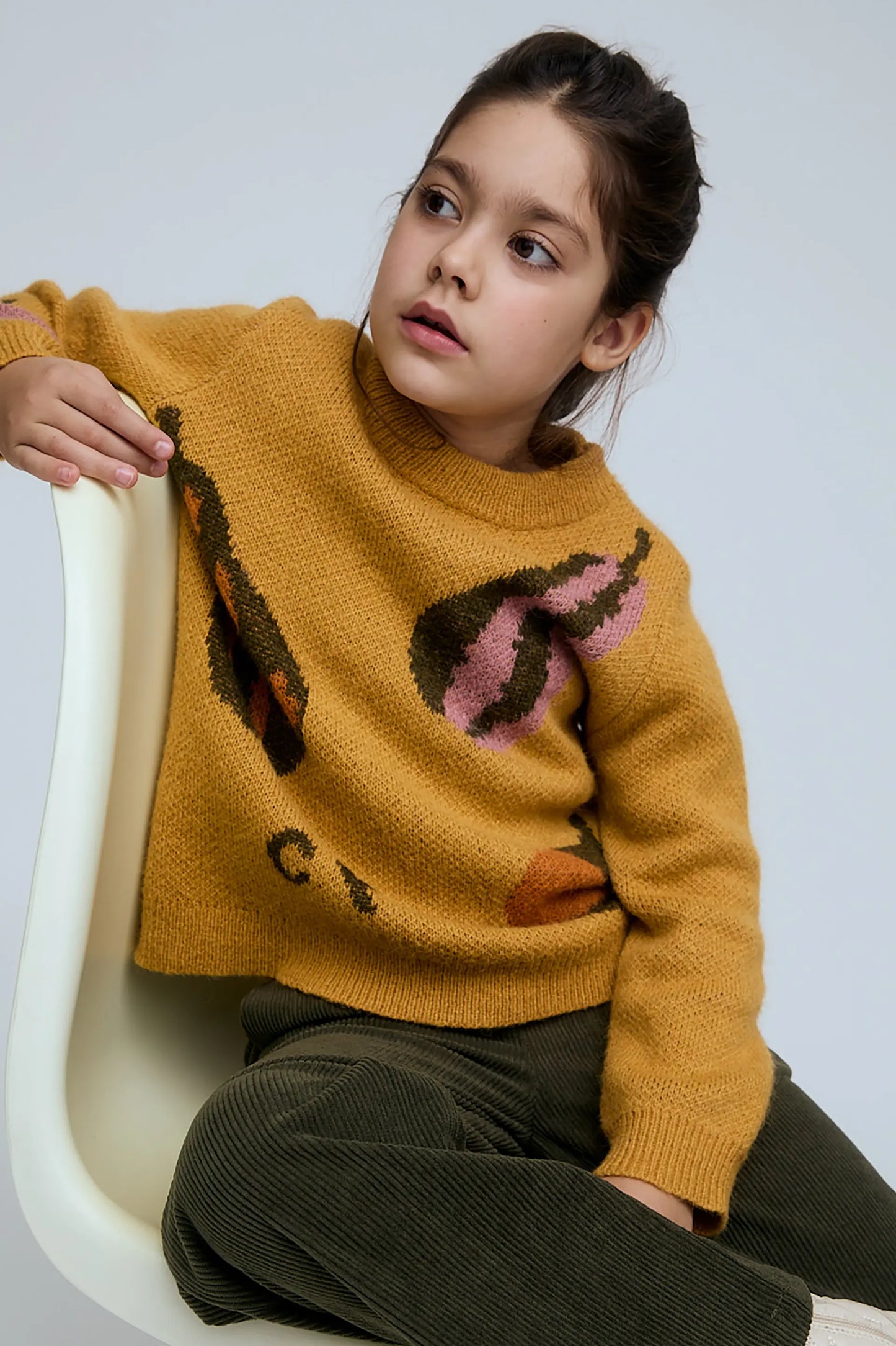 Unisex jersey with Orchard print