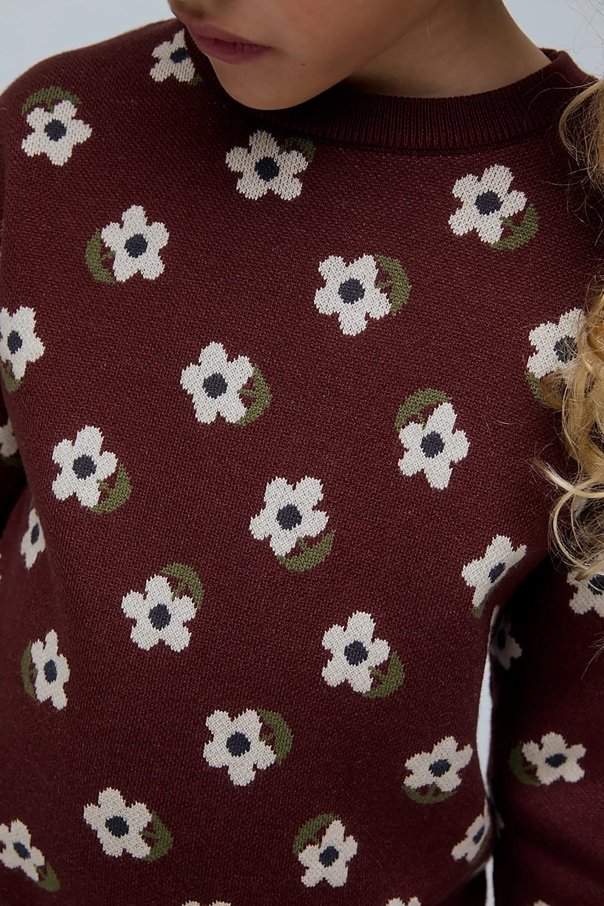 Vestido corto de niña 100% algodón con estampado Santini