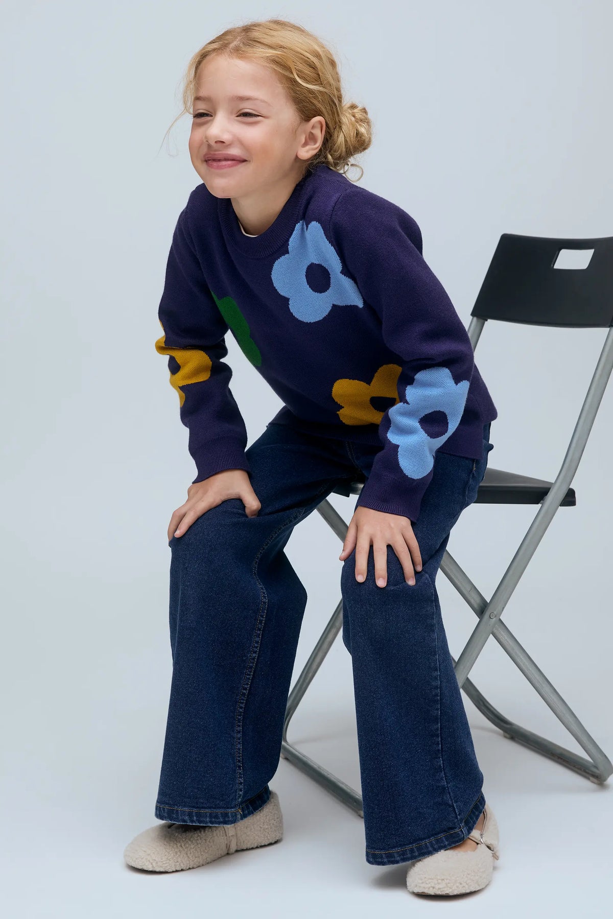 Jersey de niña con estampado Euphonia