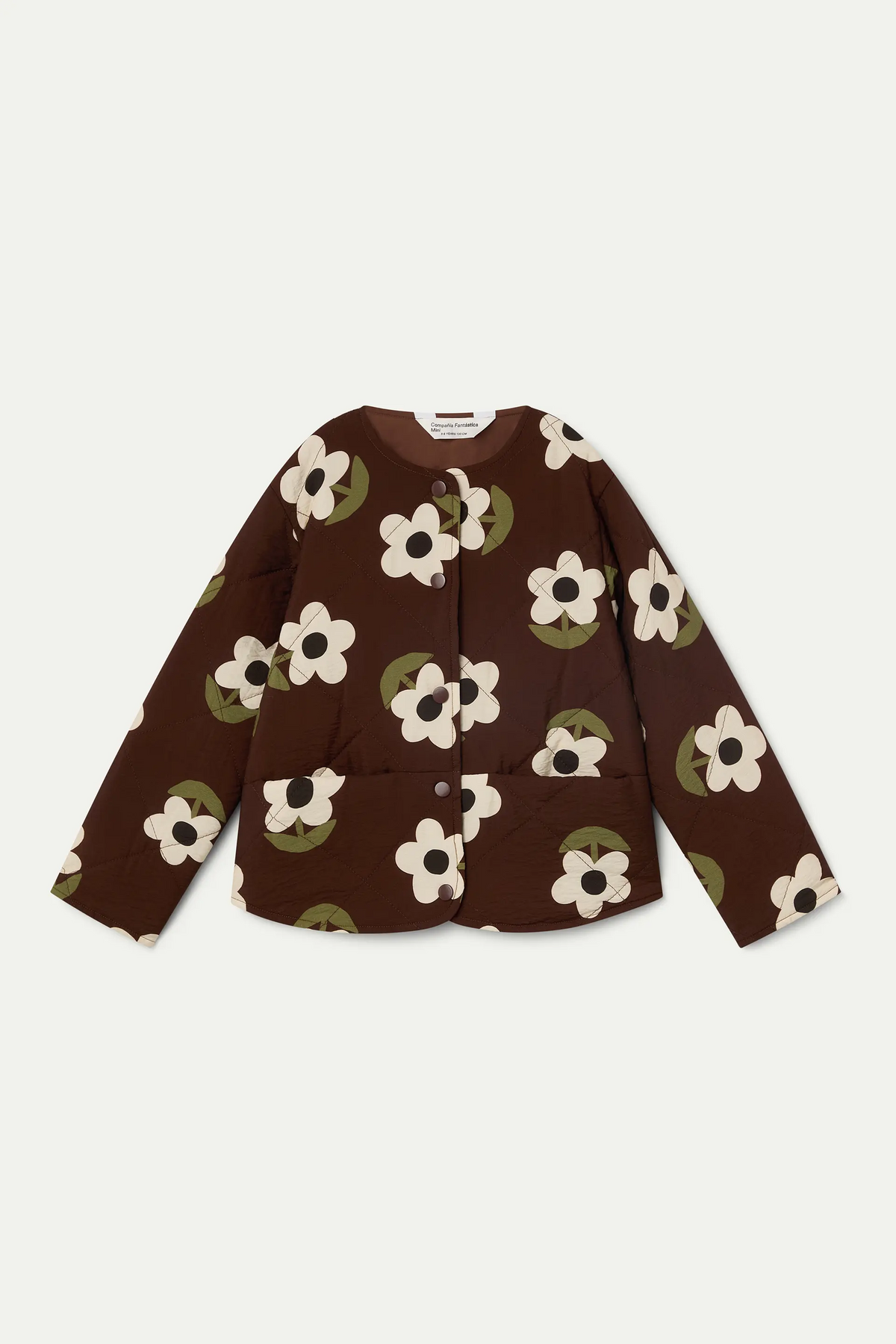 Chaqueta de niña con estampado Santini