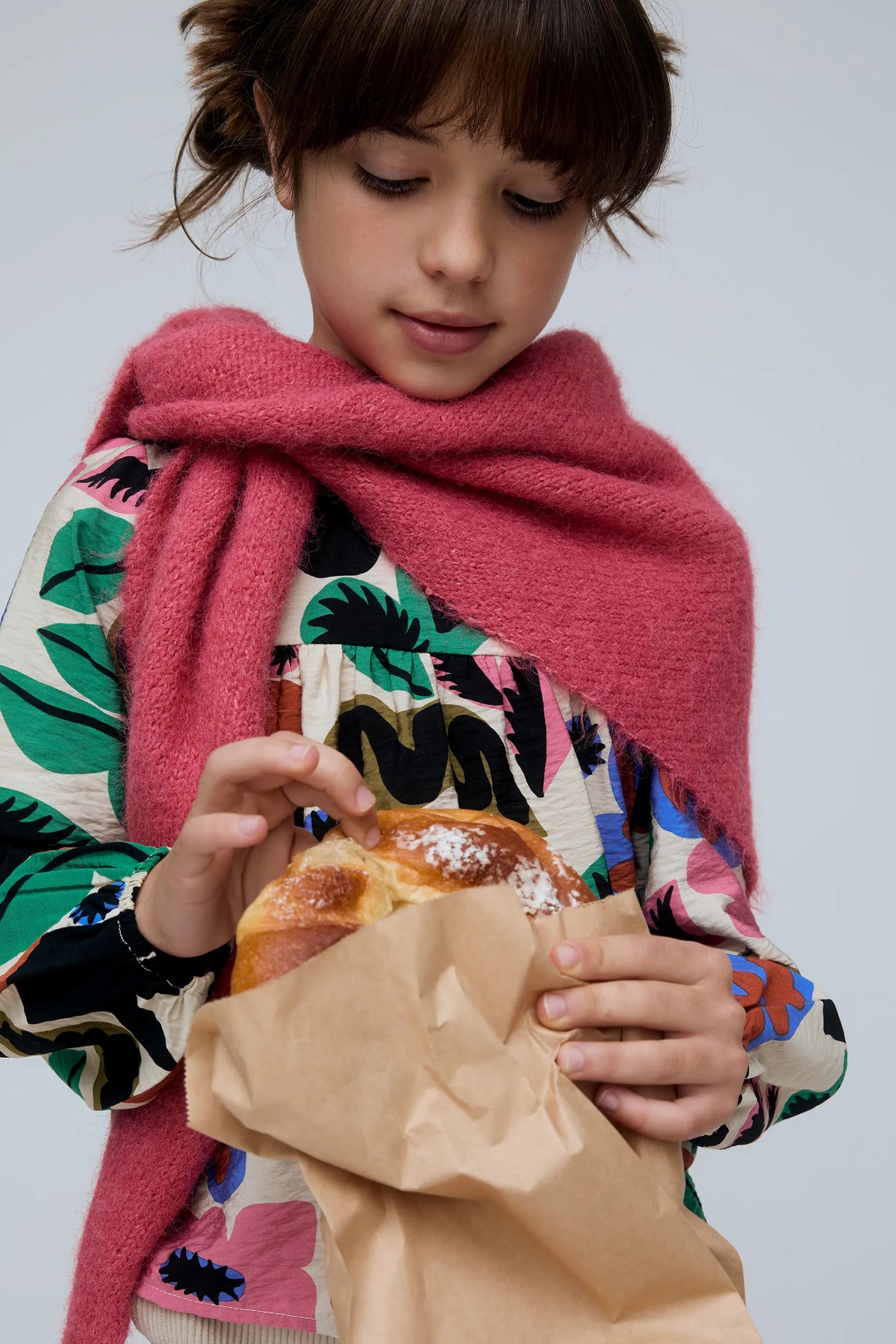 Top de niña con estampado Neo Garden