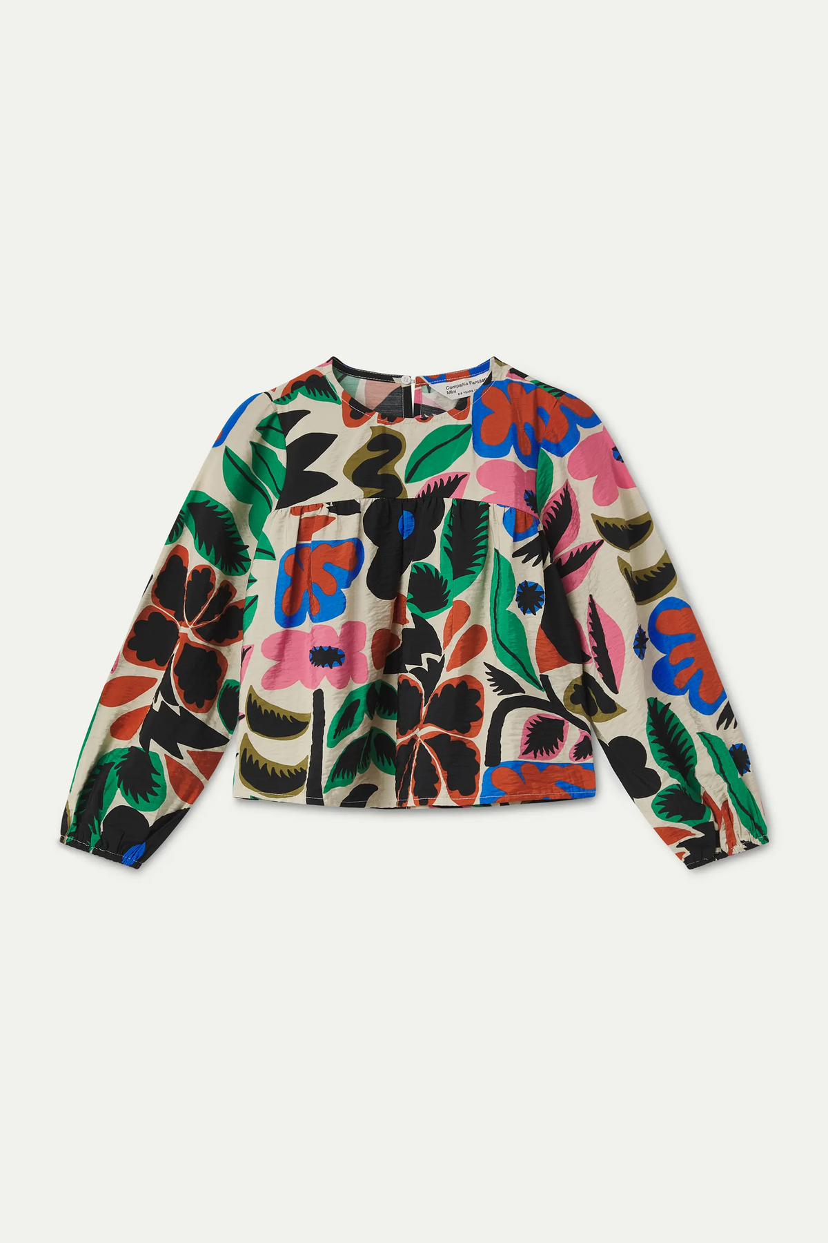 Top de niña con estampado Neo Garden