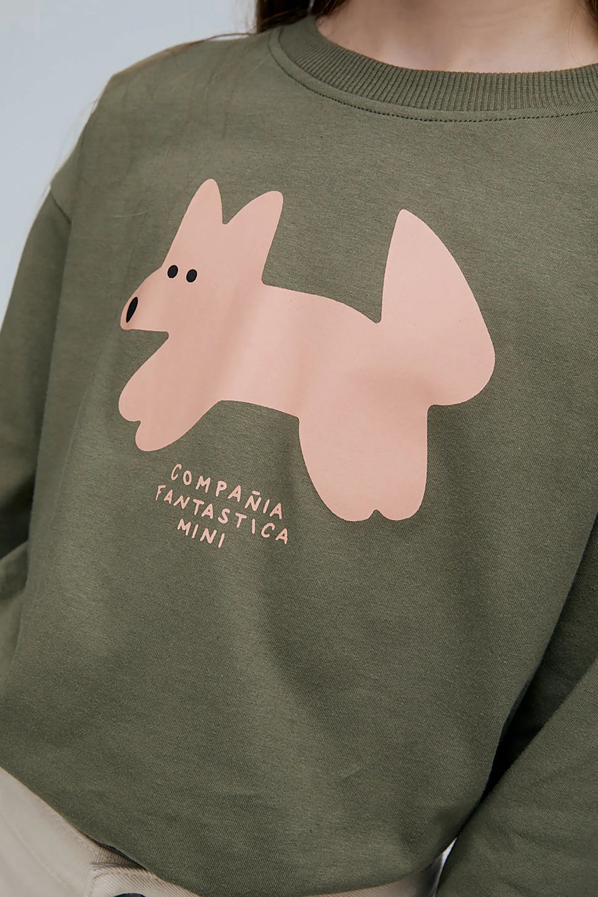 Camiseta unisex 100% algodón con estampado Zorrito "Compañía Fantastica Mini"
