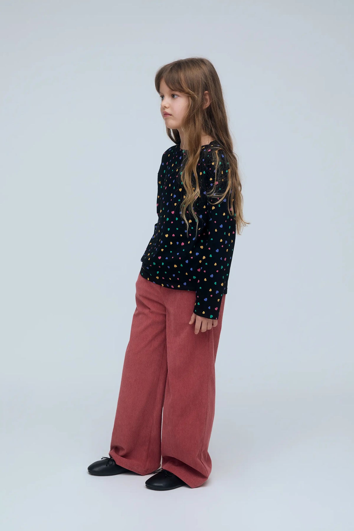 Camiseta de niña 100% algodón  con estampado Candy