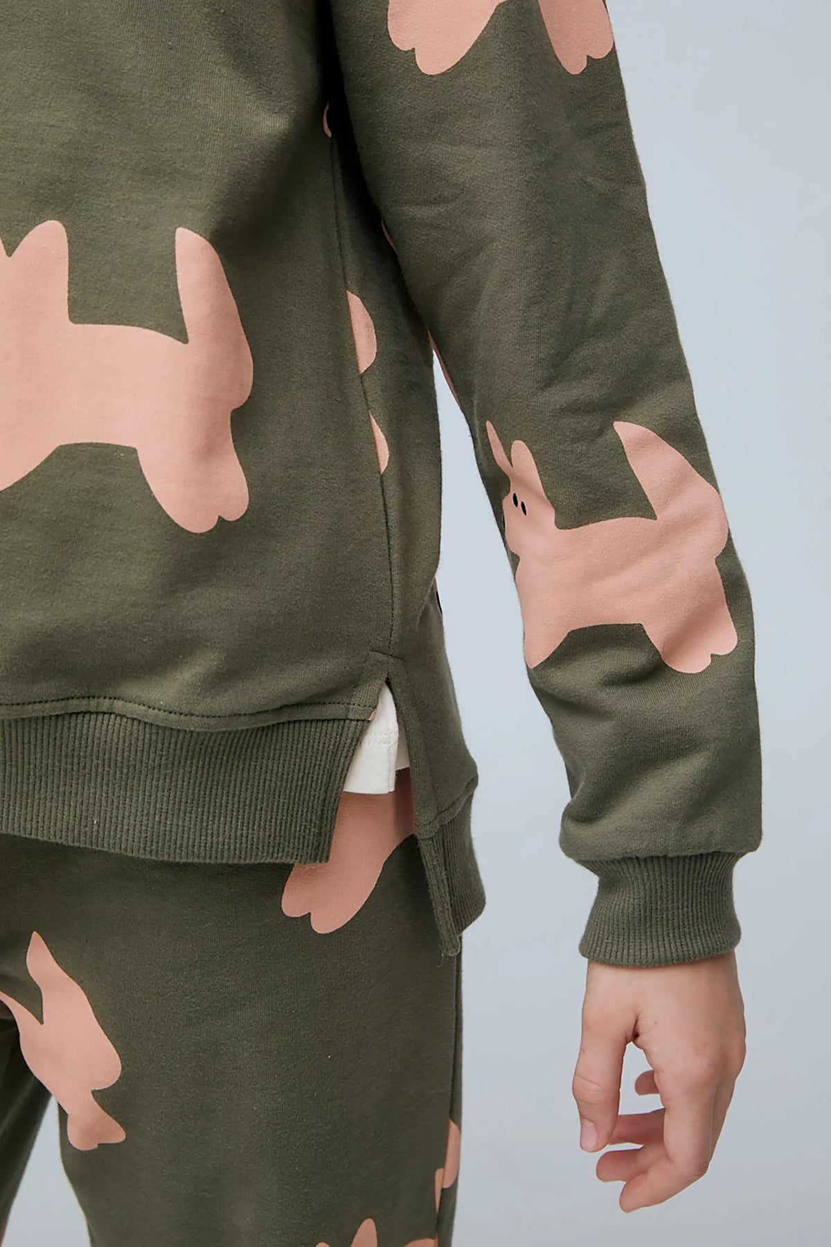 Sudadera unisex 100% algodón con estampado Volpe