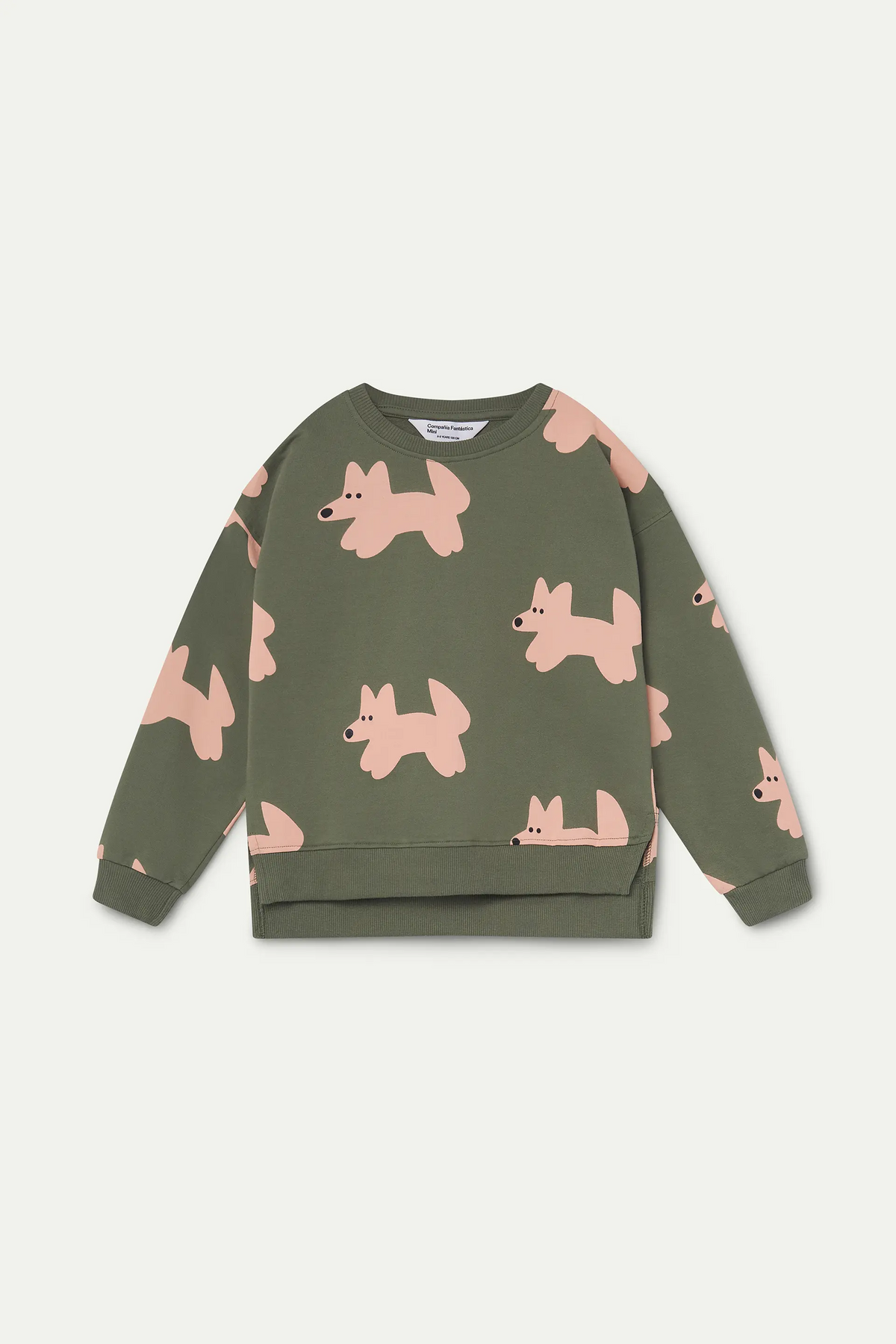 Sudadera unisex 100% algodón con estampado Volpe