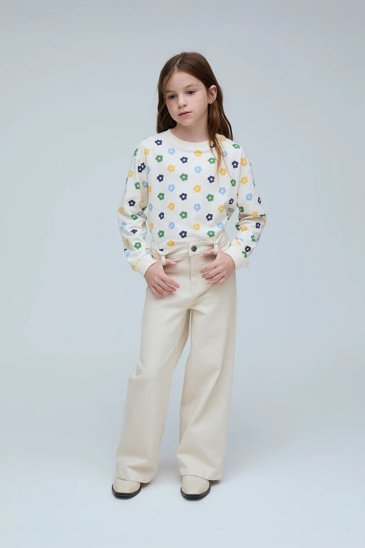 Camiseta de niña 100% algodón estampado Euphonia