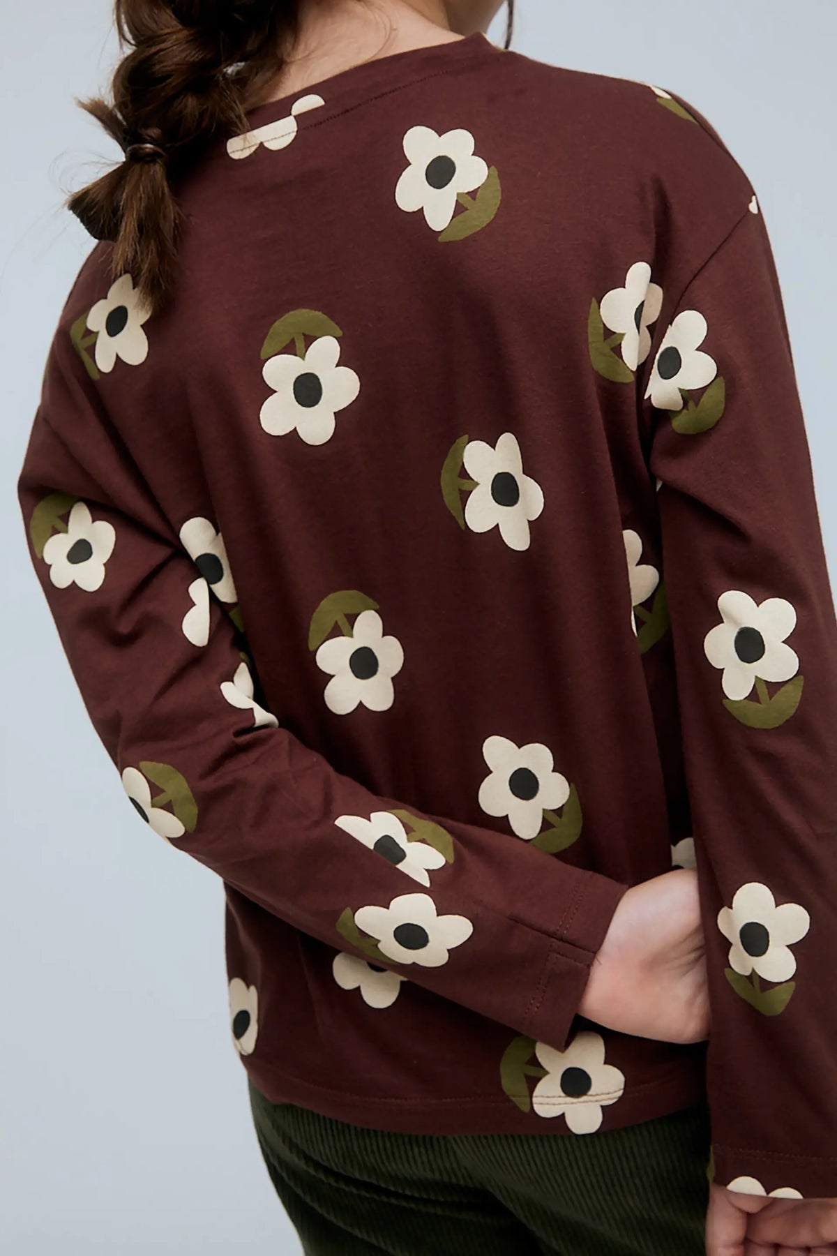 Camiseta de niña 100% algodón  con estampado Santini