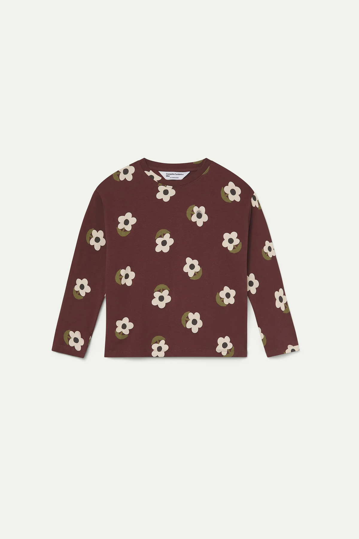 Camiseta de niña 100% algodón  con estampado Santini