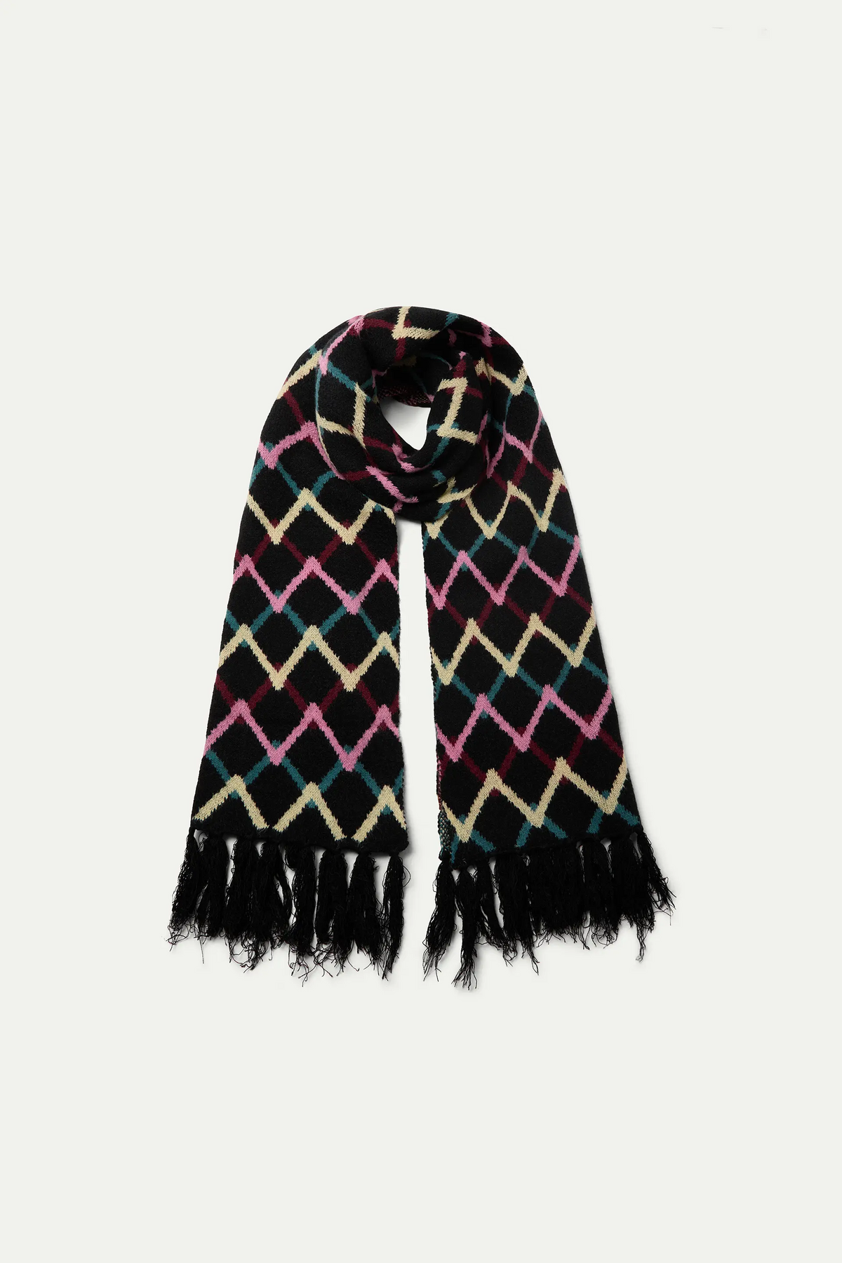 Bufanda con estampado Skein