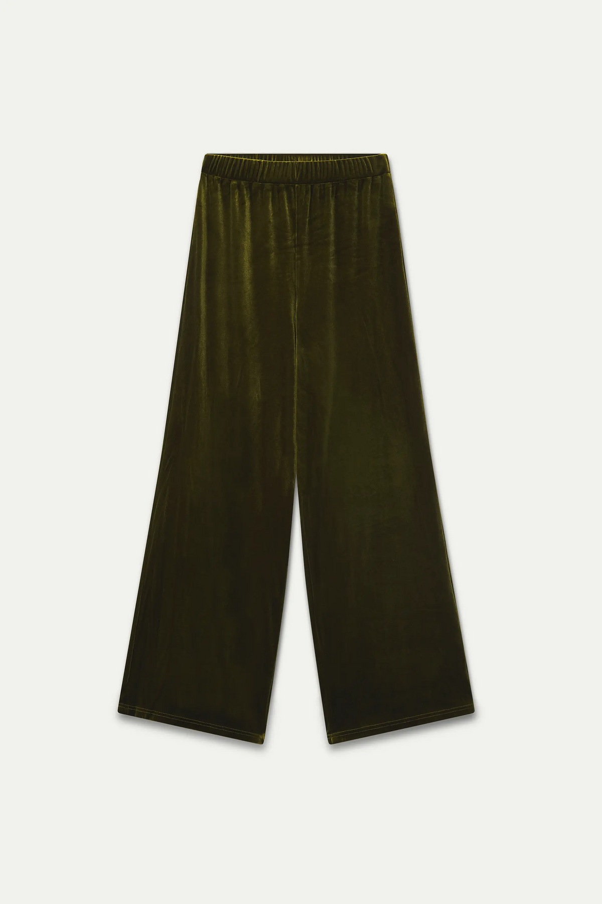 Pantalón de terciopelo verde oliva