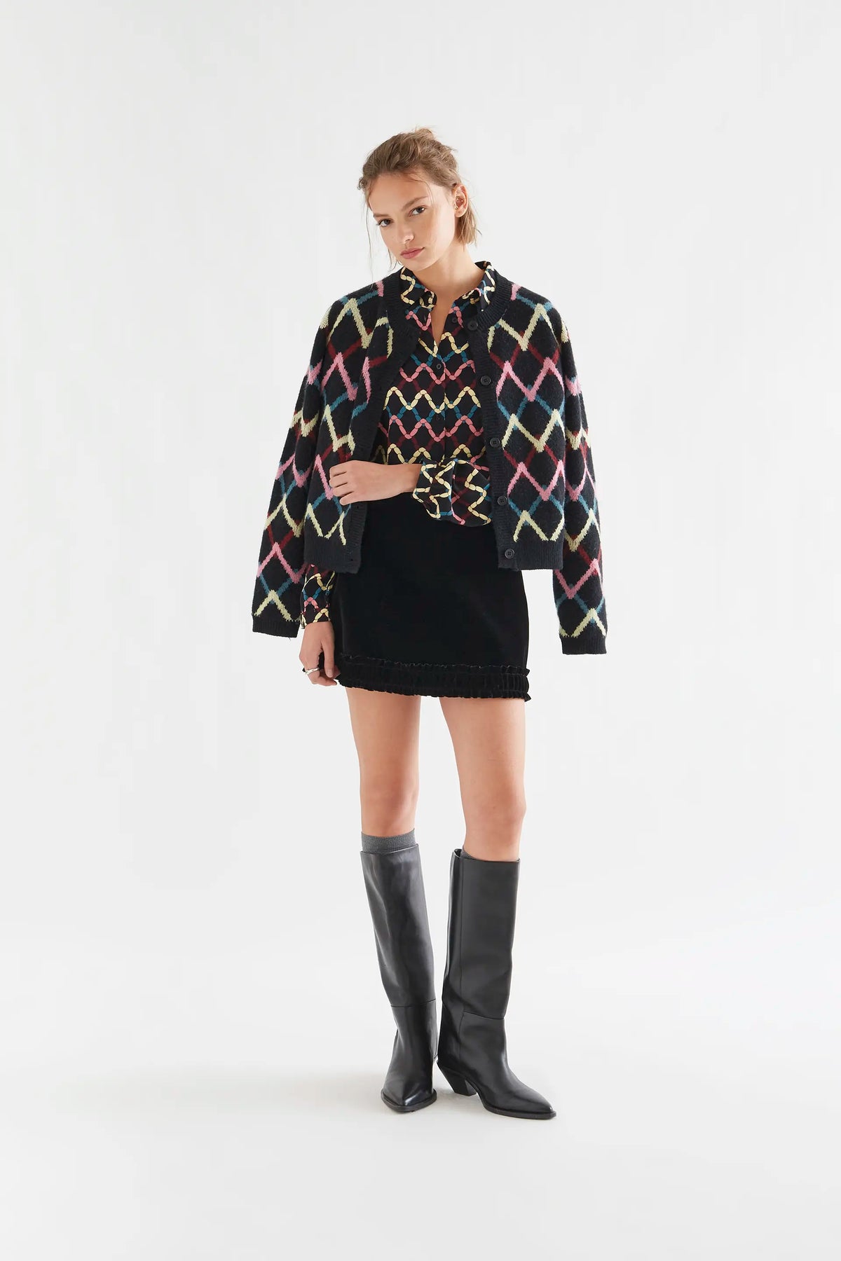 Camisa con estampado Skein