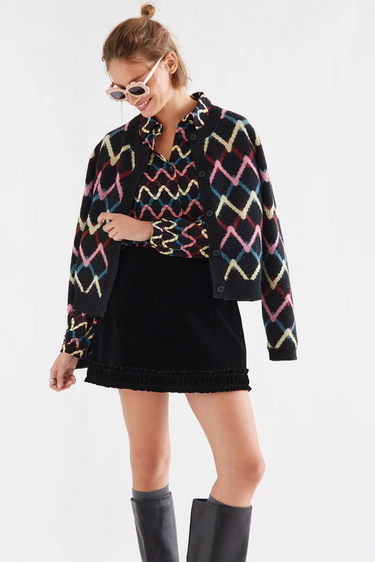 Camisa con estampado Skein