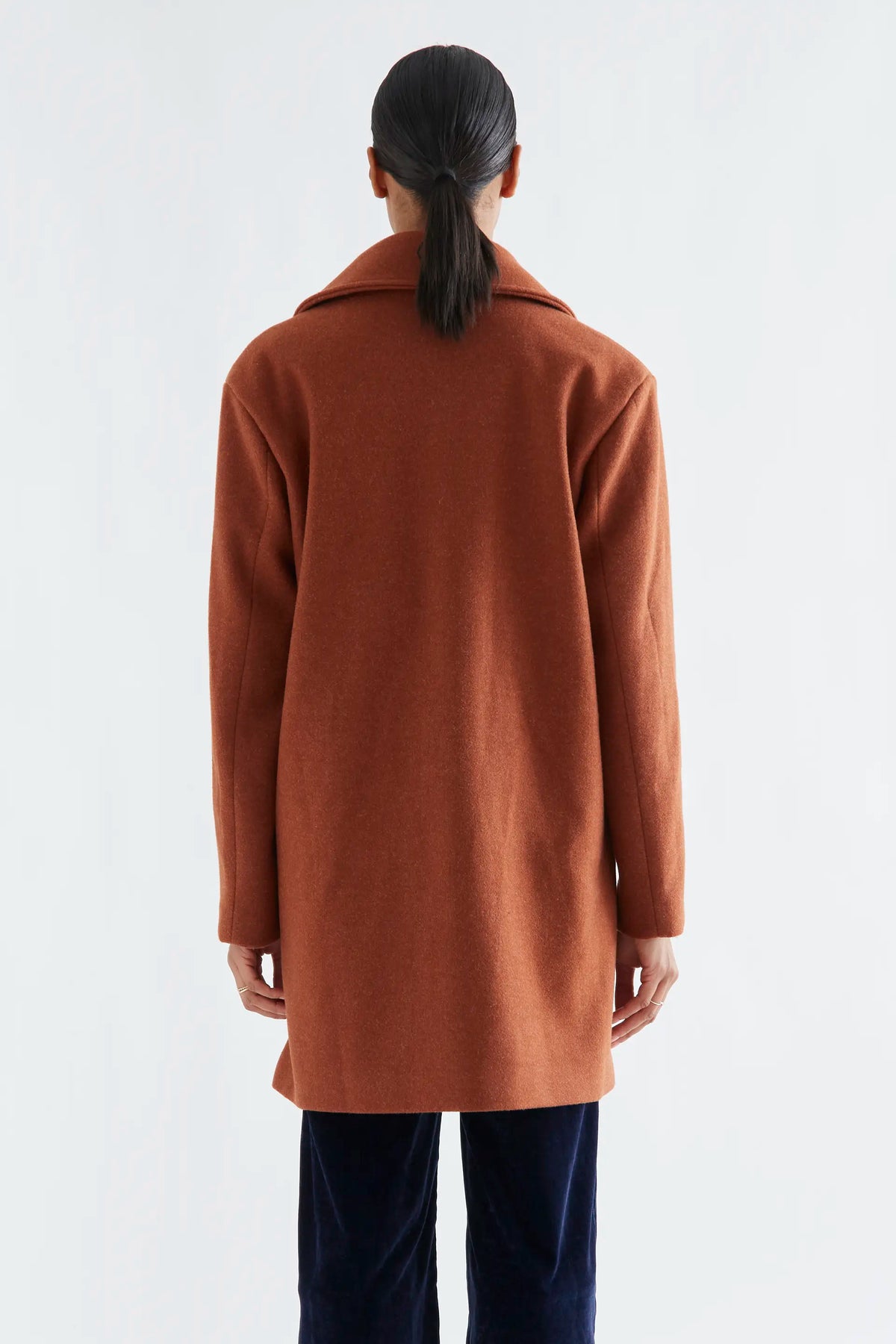 Long brown coat