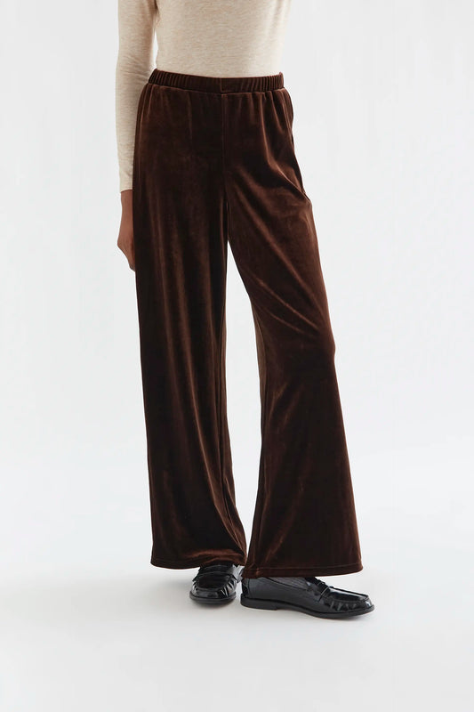 Pantalón de terciopelo marrón