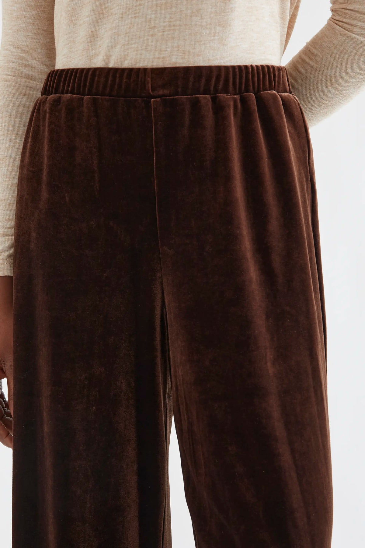 Pantalón de terciopelo marrón