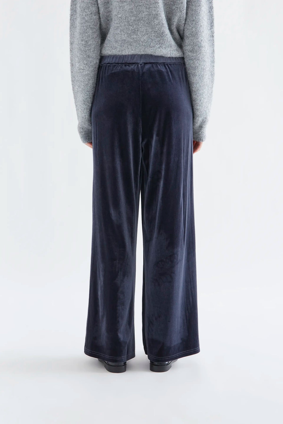 Pantalón de terciopelo azul