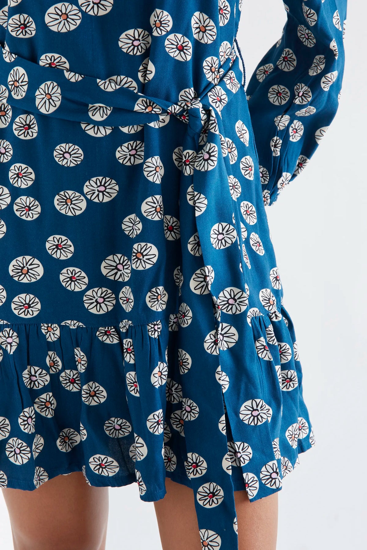 Vestido corto con estampado Carthamus