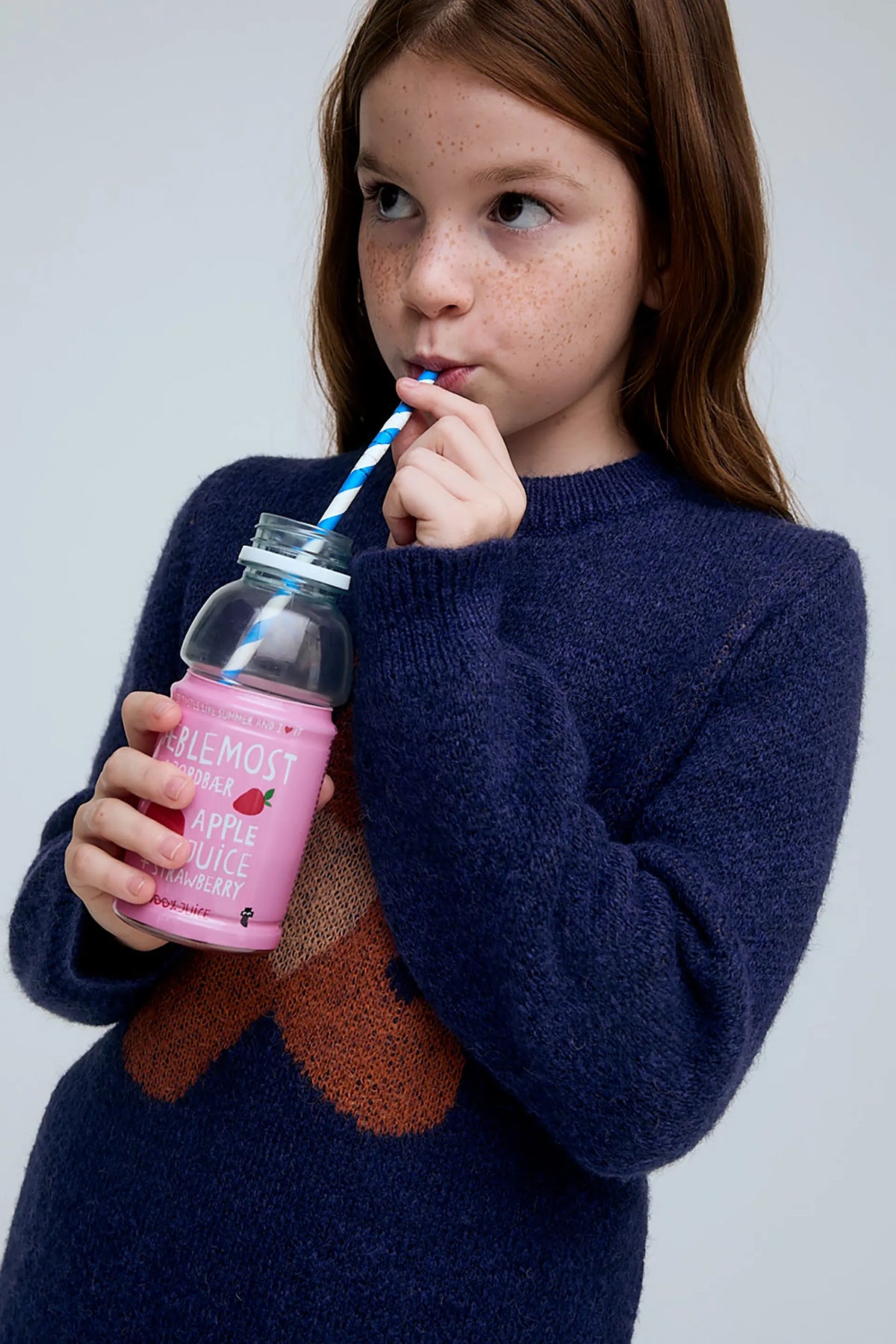 Jersey de niña con estampado Oso