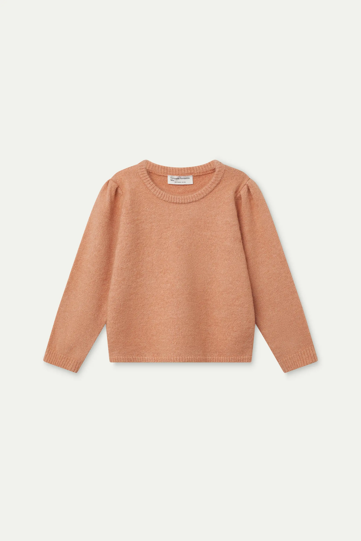 Jersey básico rosa de niña