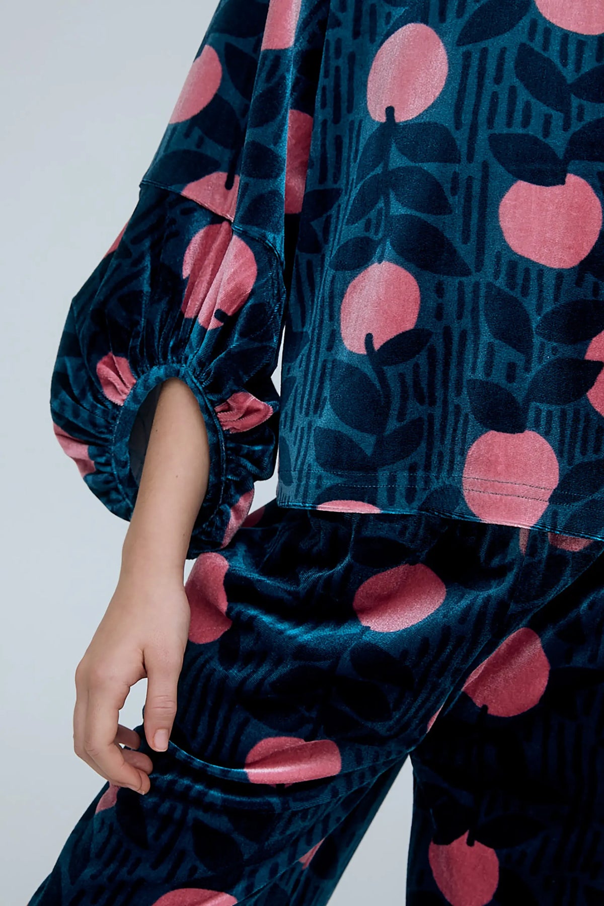 Top de niña con estampado Lychee