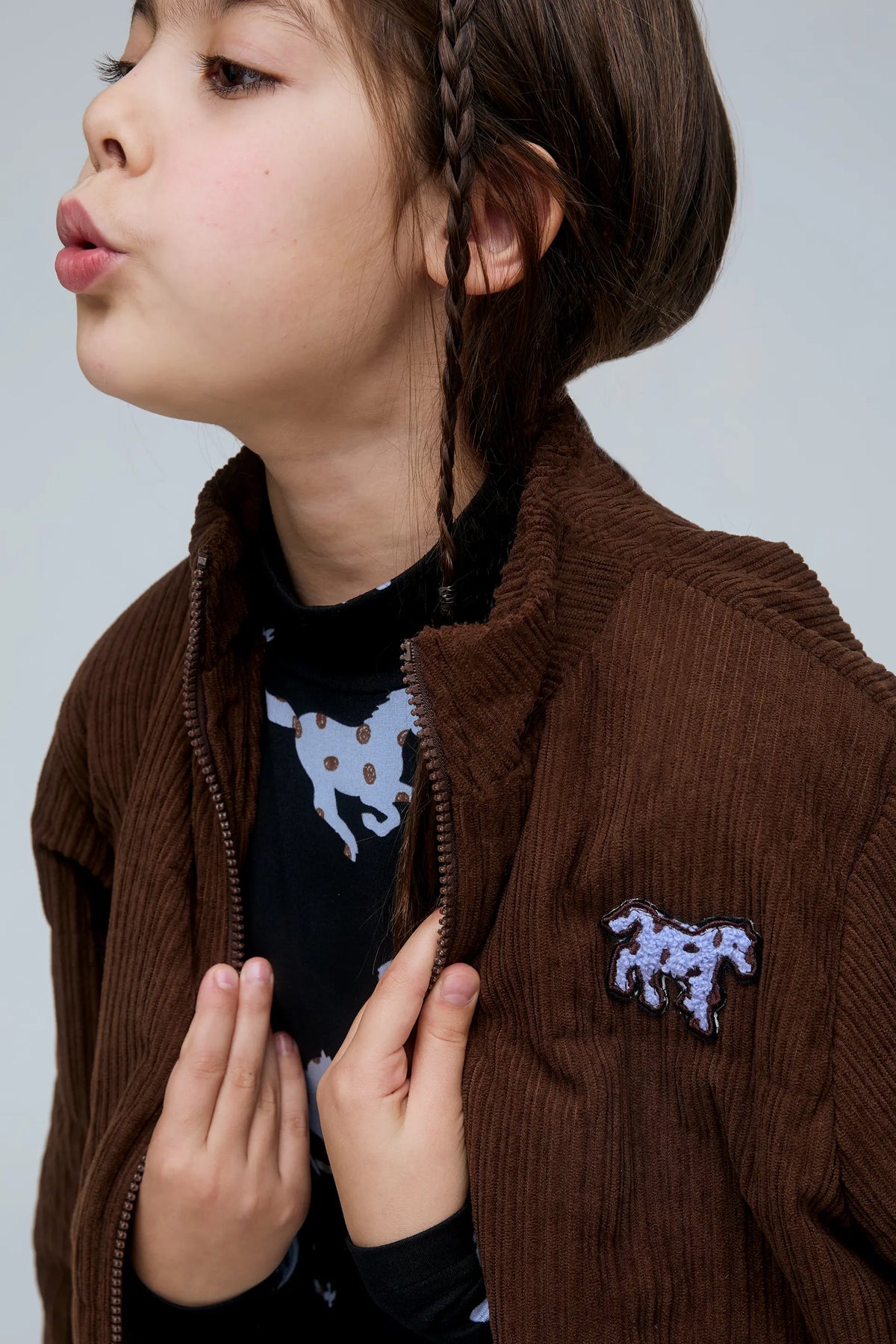 Camiseta de niña con estampado Horse