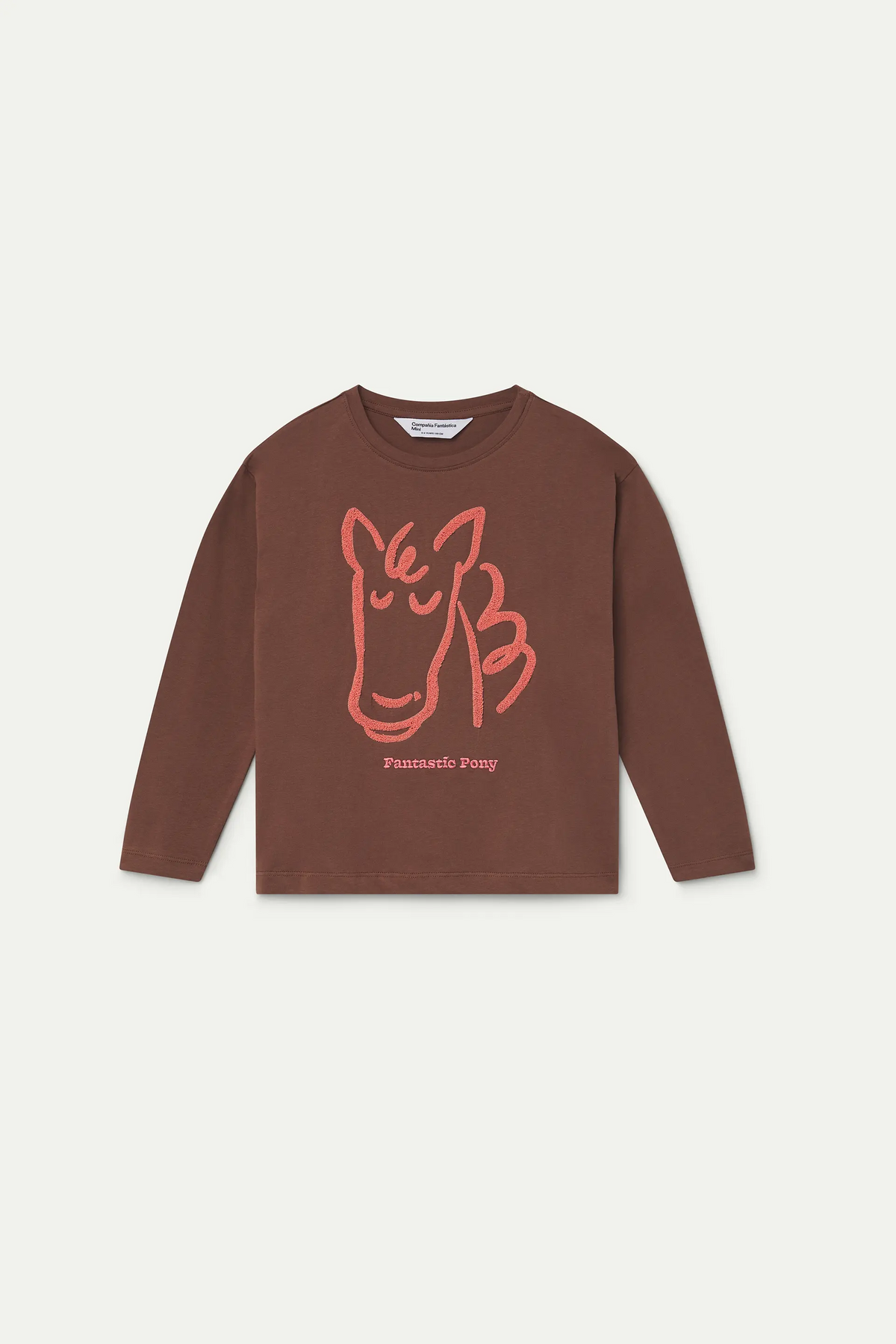 Camiseta 100% algodón  de niña con bordado  Fantastic Pony