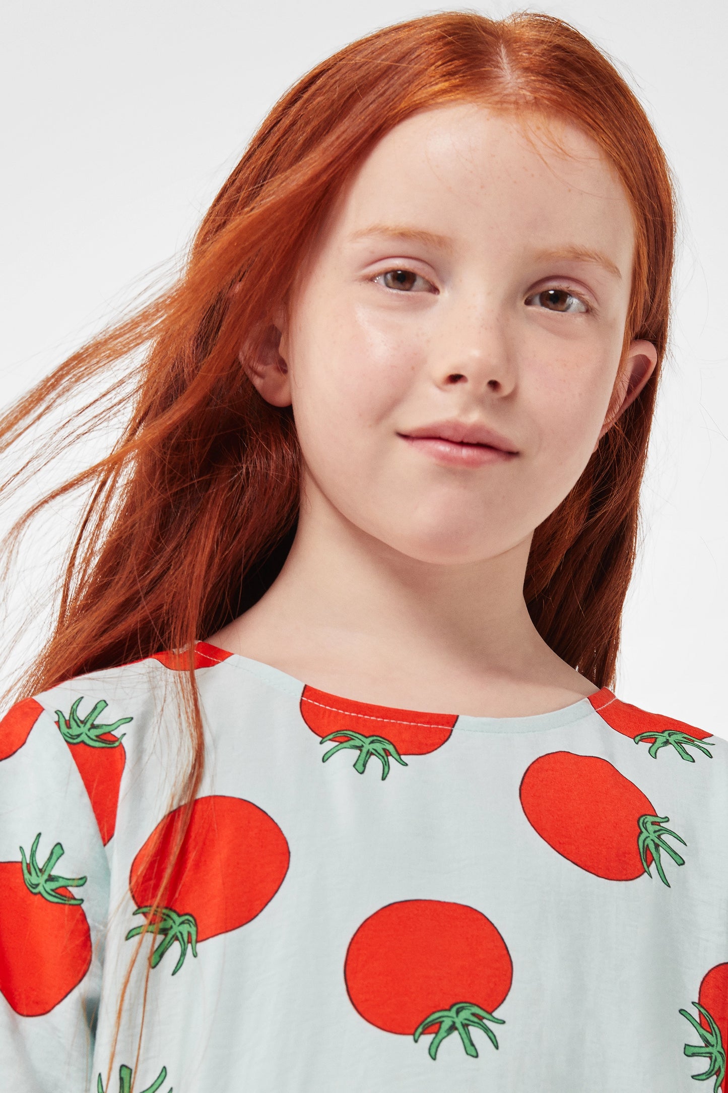 Girl's short dress | Revival: Tomato Collection
