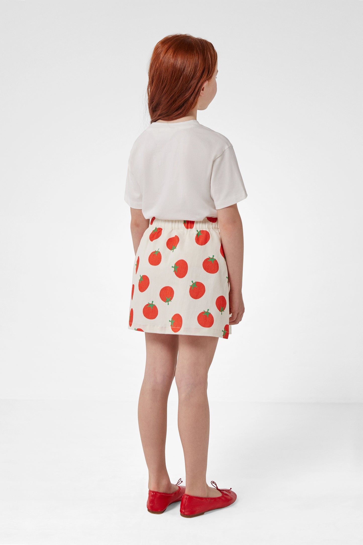 Falda corta de niña | Revival: Tomate Collection
